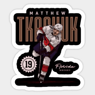 Matthew Tkachuk Florida Card Sticker